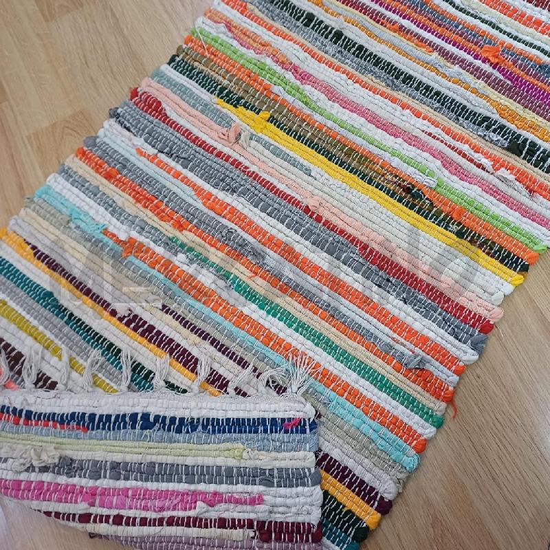 TAPPETO COTONE LUNGO MULTICOLOR  | Mercatino dell'Usato Alcamo 4