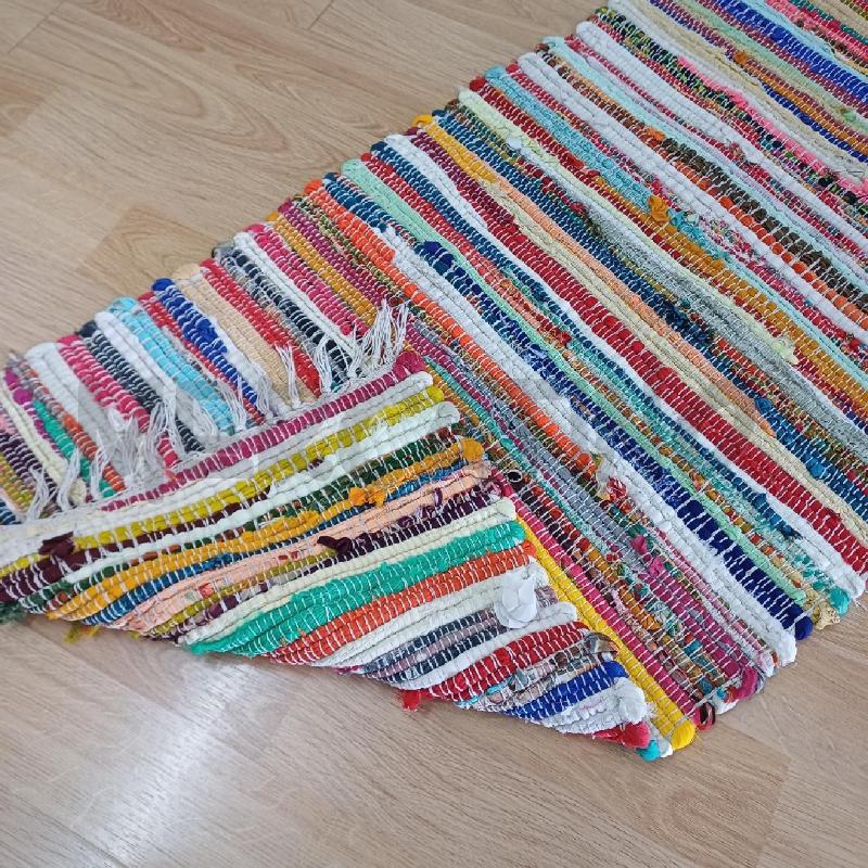 TAPPETO COTONE MULTICOLOR LUNGO | Mercatino dell'Usato Alcamo 4