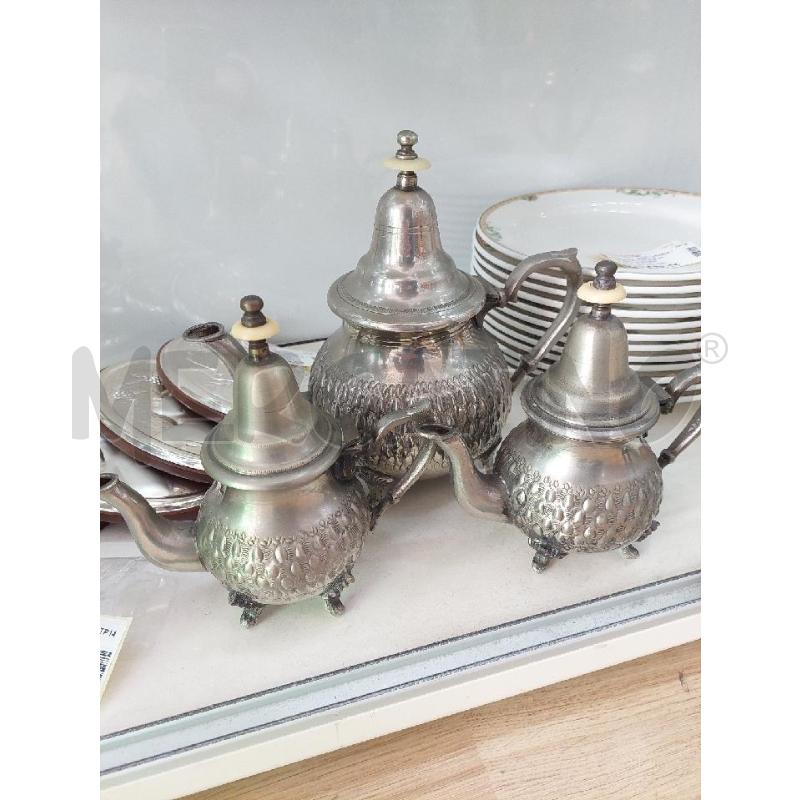 TEIERA + 2 LATTIERE METALLO | Mercatino dell'Usato Alcamo 1
