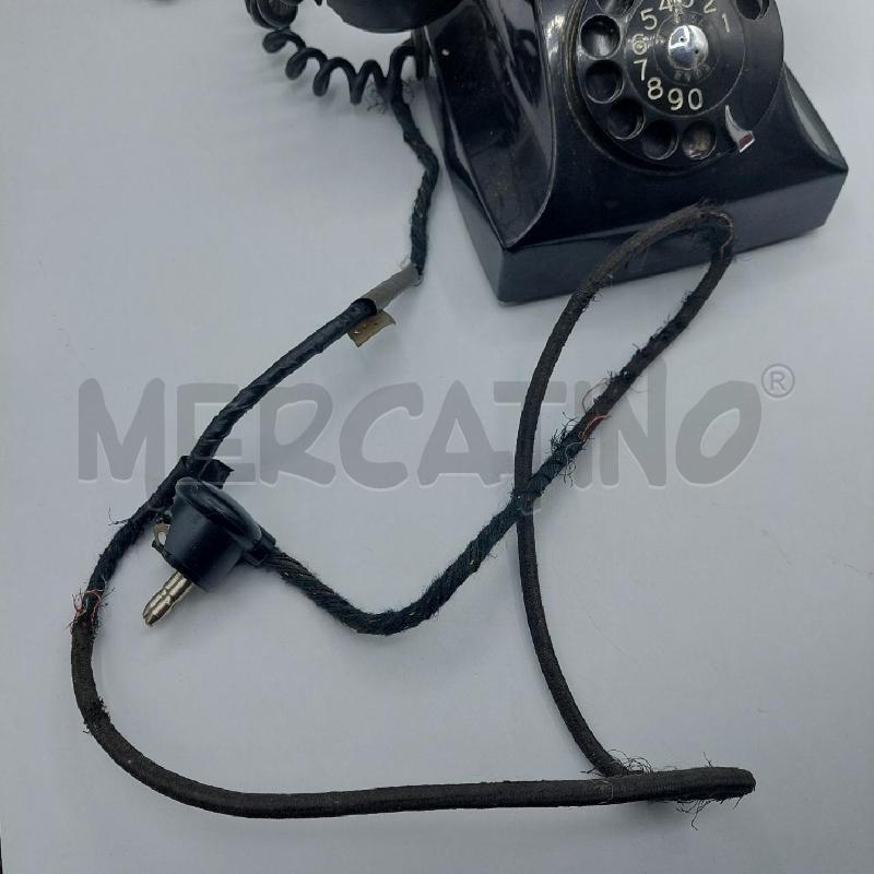 TELEFONO VINTAGE NERO | Mercatino dell'Usato Alcamo 4