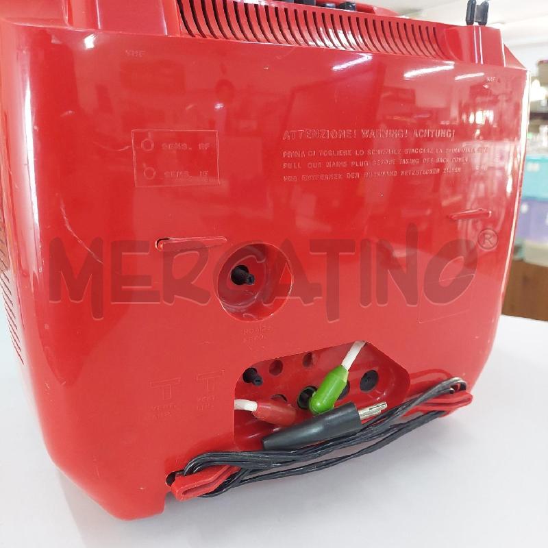 TELEVISORE VINTAGE MAGNAFON ROSSO | Mercatino dell'Usato Alcamo 4
