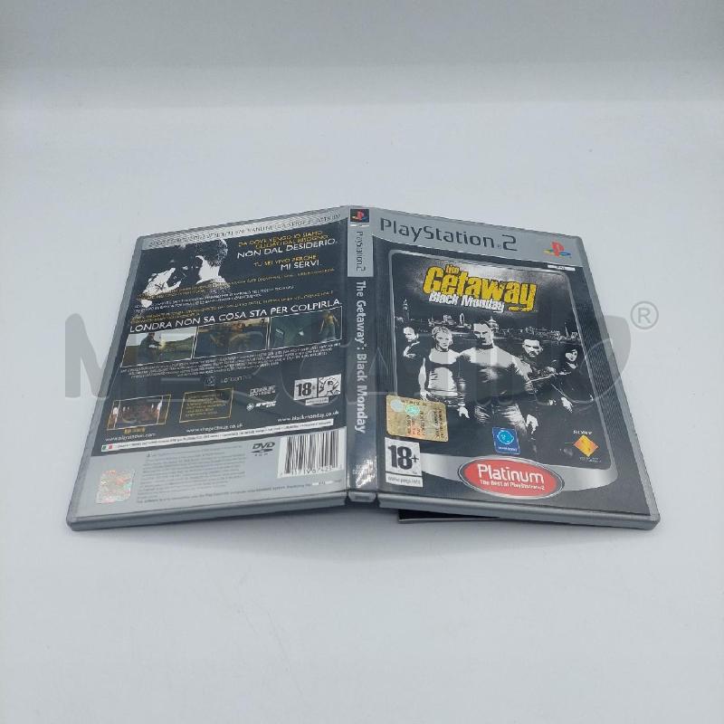 THE GETAWAY BLACK MONDAY - PLAYSTATION 2 PLATINUM CIB | Mercatino dell'Usato Alcamo 2