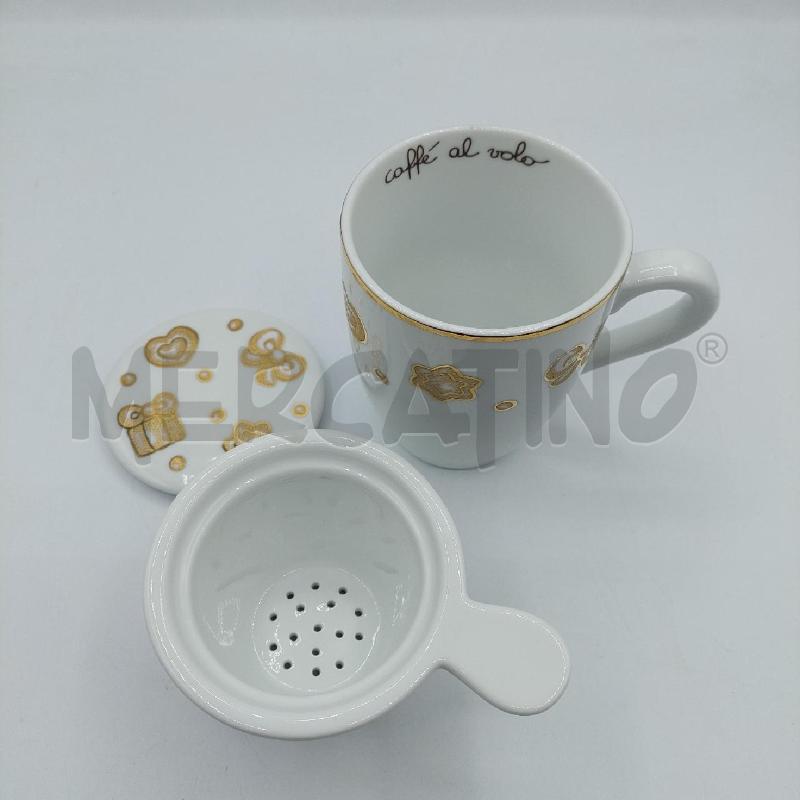 THUN TAZZA CON INFUSORE GOLD ICONS | Mercatino dell'Usato Alcamo 2