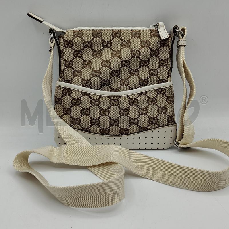 TRACOLLA DONNA GUCCI TELA GG 147671  | Mercatino dell'Usato Alcamo 1