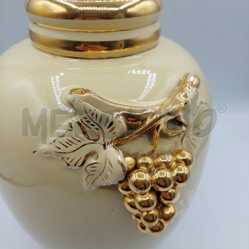 VASO CERAMICA PANNA DORATO  | Mercatino dell'Usato Alcamo 3