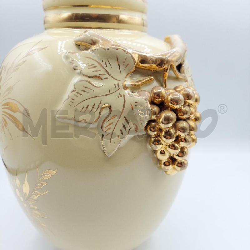VASO CERAMICA PANNA DORATO | Mercatino dell'Usato Alcamo 3