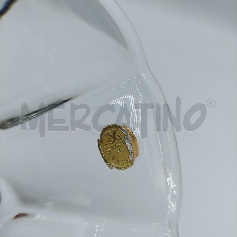 VASO CRISTALLO CECOSLOVACCHIA | Mercatino dell'Usato Alcamo 4
