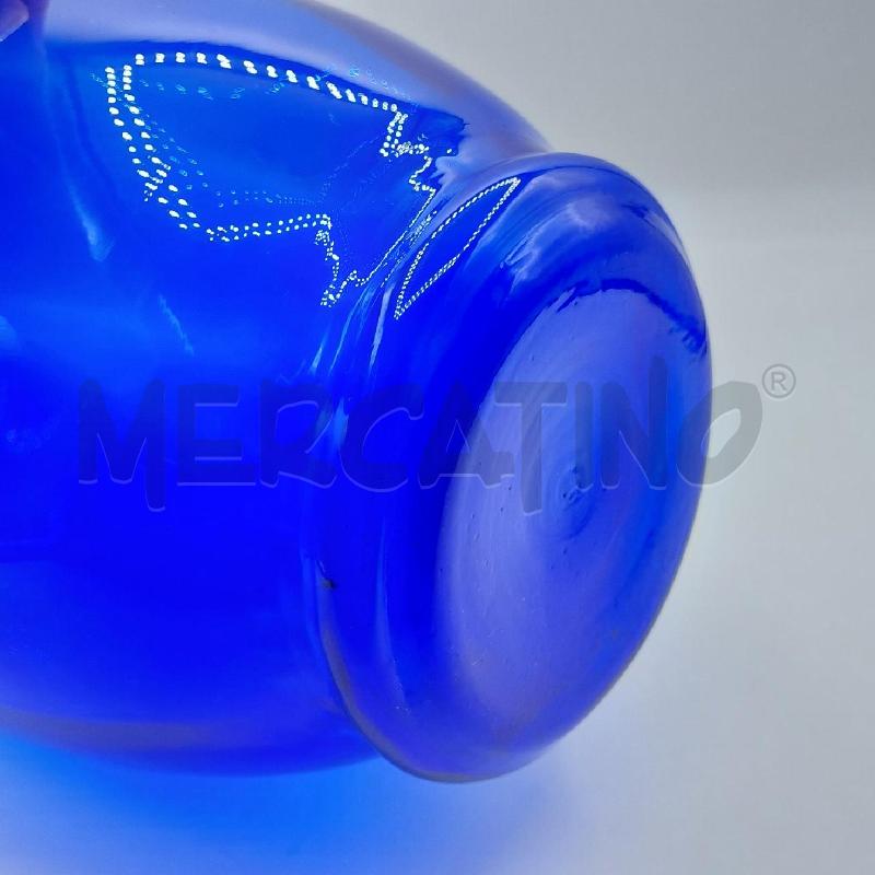 VASO VETRO BLU | Mercatino dell'Usato Alcamo 3
