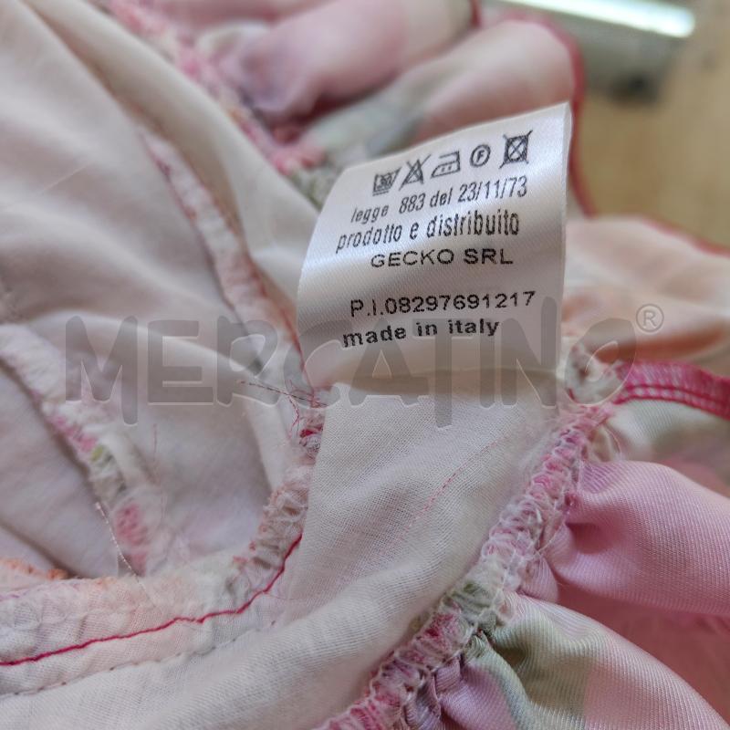 VESTITO BAMBINA FANTASIA FLOREALE FUCSIA ARANCIO NAICE VOLA'  | Mercatino dell'Usato Alcamo 5