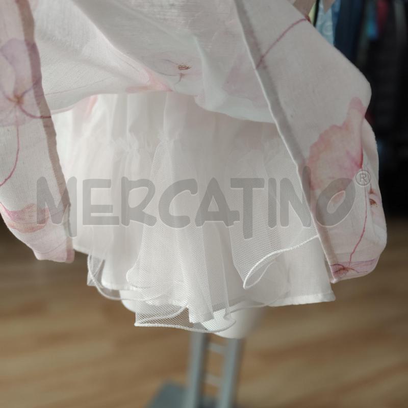 VESTITO BAMBINA ROSA CON FIORE IN CINTA | Mercatino dell'Usato Alcamo 3