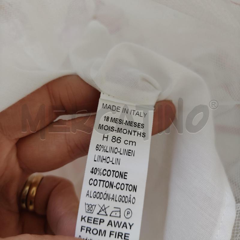 VESTITO BAMBINA ROSA CON FIORE IN CINTA | Mercatino dell'Usato Alcamo 5