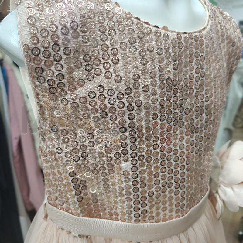 VESTITO BAMBINA ROSA ELEGANTE PAILLETTES | Mercatino dell'Usato Alcamo 4