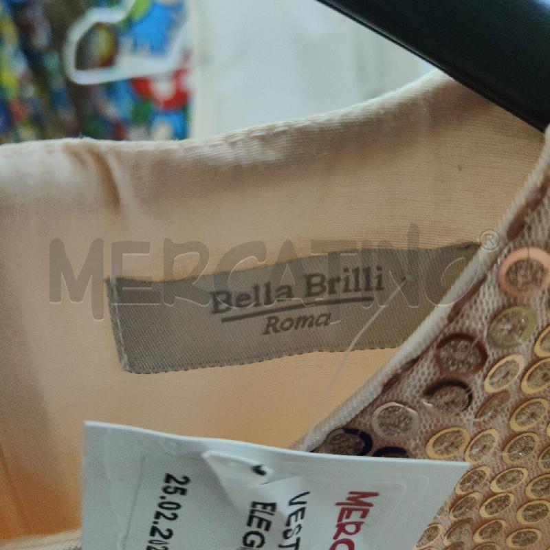 VESTITO BAMBINA ROSA ELEGANTE PAILLETTES | Mercatino dell'Usato Alcamo 5