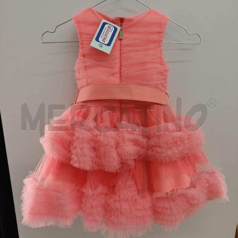 VESTITO BAMBINA ROSA FLUO VOLA' COUTURE | Mercatino dell'Usato Alcamo 2