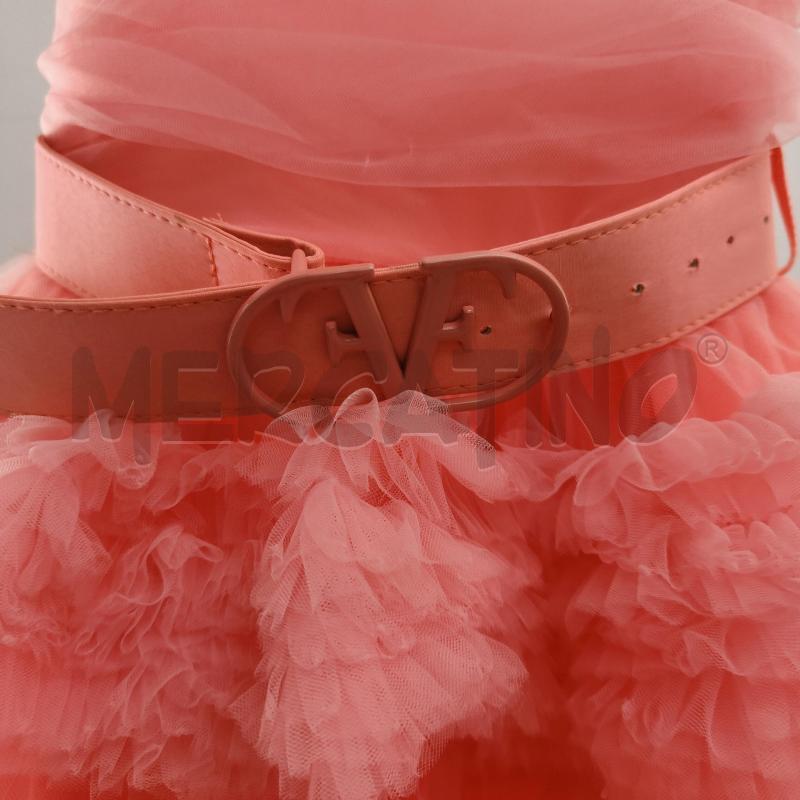 VESTITO BAMBINA ROSA FLUO VOLA' COUTURE | Mercatino dell'Usato Alcamo 3