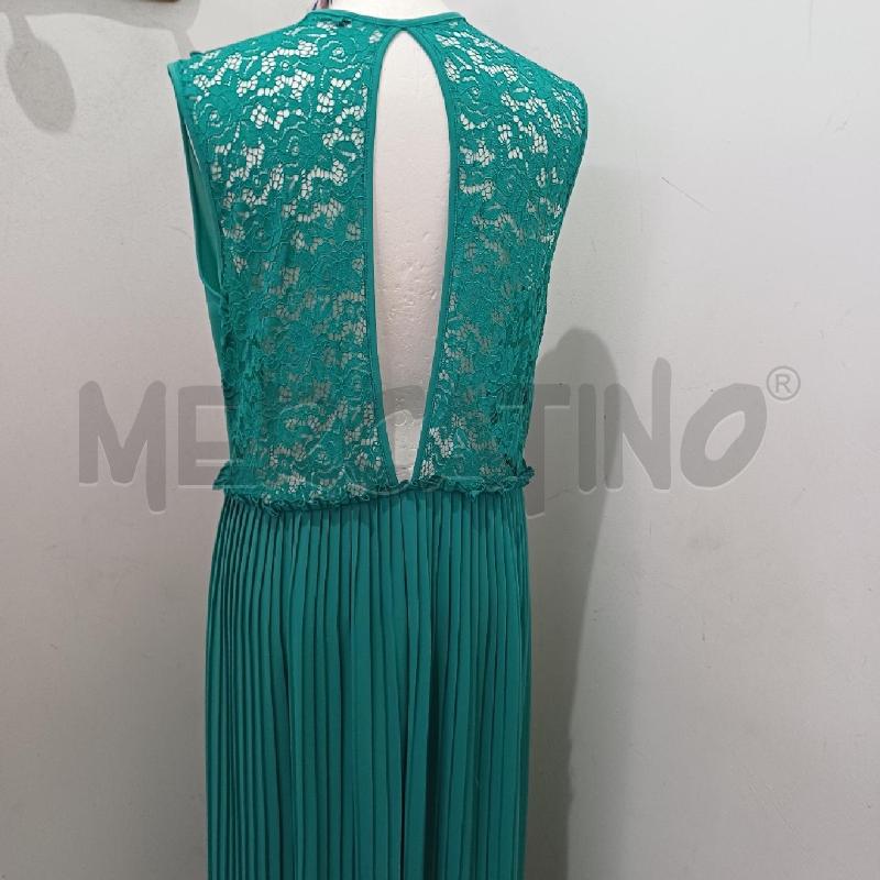 VESTITO DONNA AKE VERDE ACQUA PLISSE' | Mercatino dell'Usato Alcamo 4