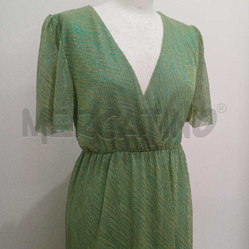 VESTITO DONNA AKE VERDE LUREX  | Mercatino dell'Usato Alcamo 2