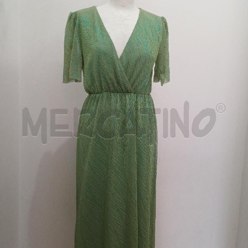 VESTITO DONNA AKE VERDE LUREX  | Mercatino dell'Usato Alcamo 4