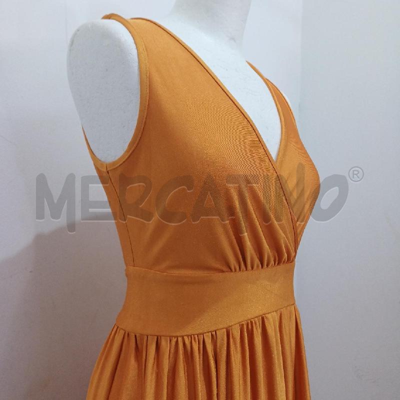 VESTITO DONNA ARANCIO LONGUETTE | Mercatino dell'Usato Alcamo 3