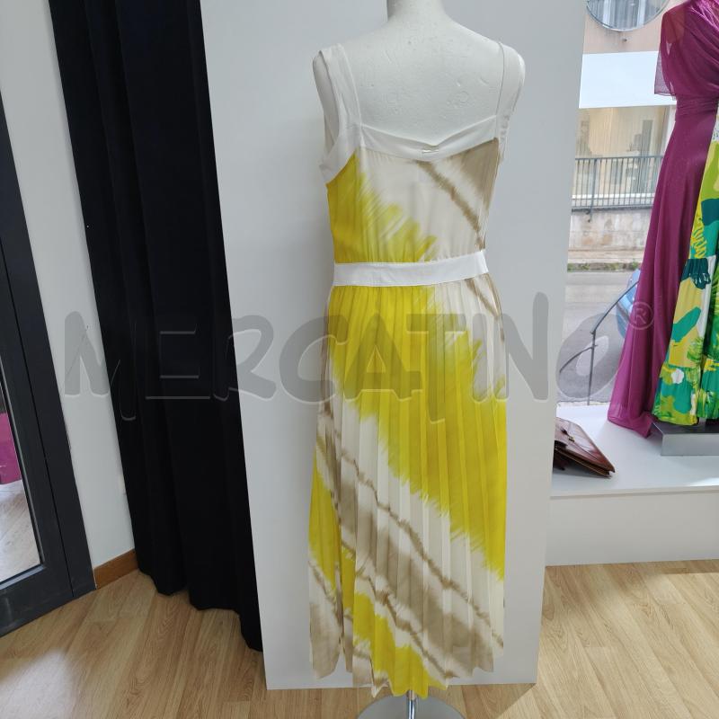 VESTITO DONNA BIANCO BEIGE GIALLO FANTASIA CAFENOIR | Mercatino dell'Usato Alcamo 3