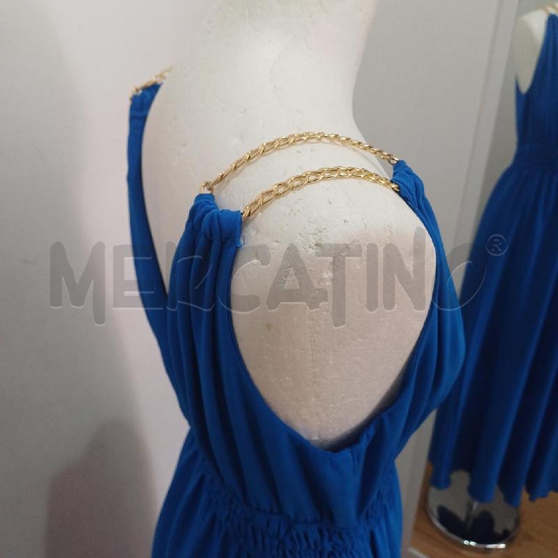 VESTITO DONNA BLU ELETTRICO REBECCA | Mercatino dell'Usato Alcamo 3