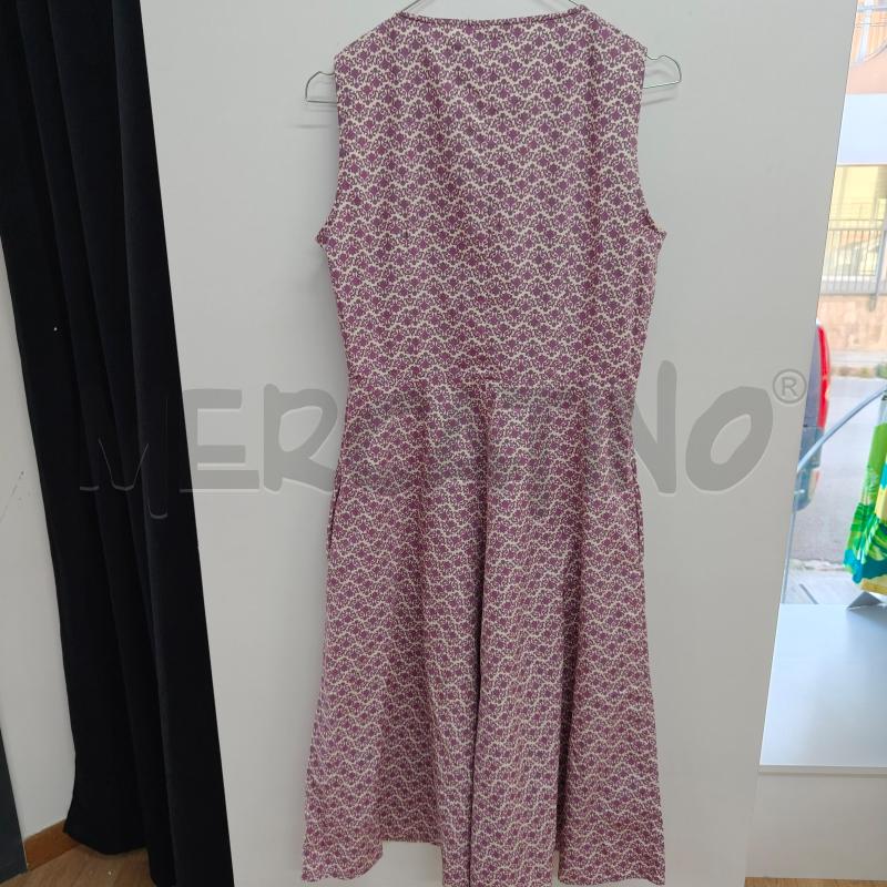 VESTITO DONNA EMME MARELLA BIANCO GLICINE FANTASIA | Mercatino dell'Usato Alcamo 2