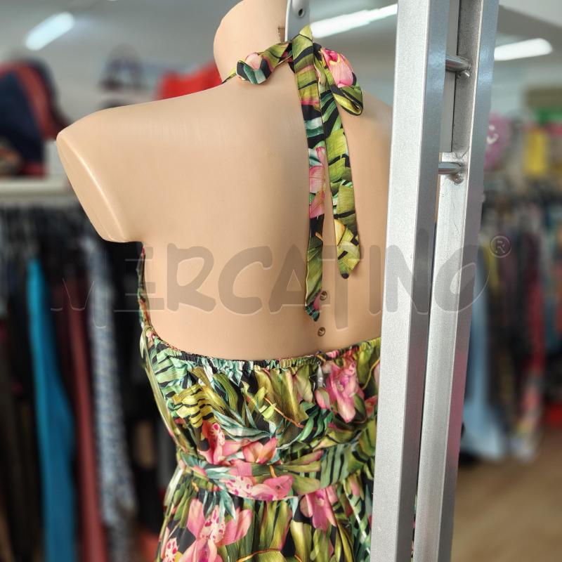 VESTITO DONNA LIUJO FANTASIA FOGLIE VERDI | Mercatino dell'Usato Alcamo 3