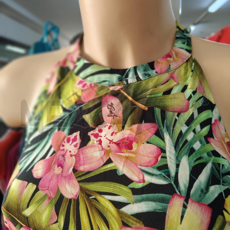 VESTITO DONNA LIUJO FANTASIA FOGLIE VERDI | Mercatino dell'Usato Alcamo 4