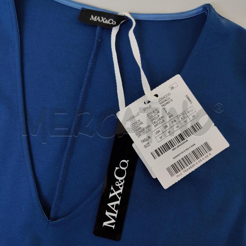 VESTITO DONNA LONGUETTE OTTANIO FASCIA NERA MAX&CO | Mercatino dell'Usato Alcamo 4