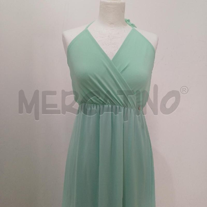 VESTITO DONNA LONGUETTE VERDE ACQUA CHIARO SCOLLO FLY GIRL | Mercatino dell'Usato Alcamo 2