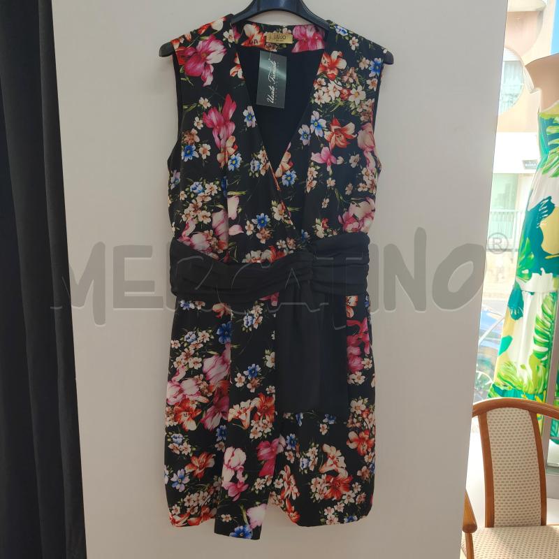 VESTITO DONNA NERO LIUJO FANTASIA SMANICATO | Mercatino dell'Usato Alcamo 1