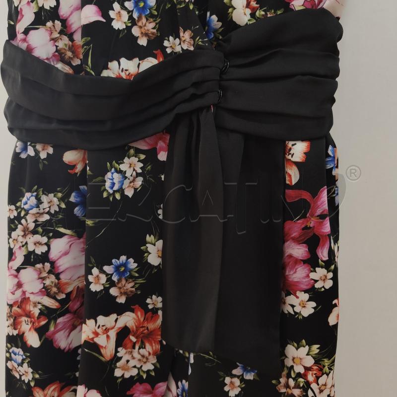 VESTITO DONNA NERO LIUJO FANTASIA SMANICATO | Mercatino dell'Usato Alcamo 3
