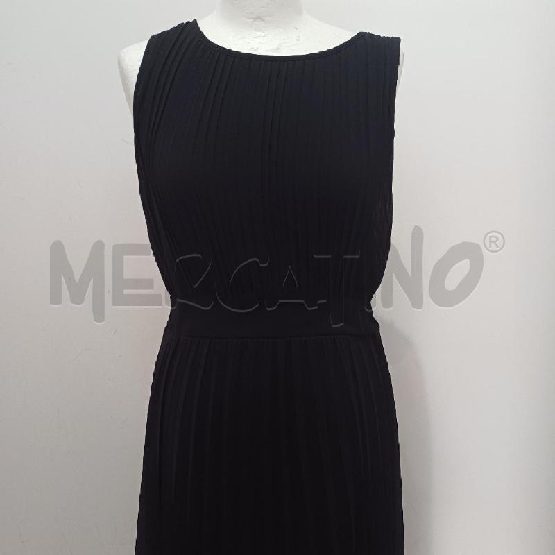 VESTITO DONNA NERO PLISSE' LONGUETTE | Mercatino dell'Usato Alcamo 4