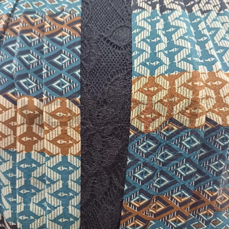VESTITO DONNA NERO SCOLLO AMERICANA ARTIGLI FANTASIA OTTANIO BEIGE | Mercatino dell'Usato Alcamo 4