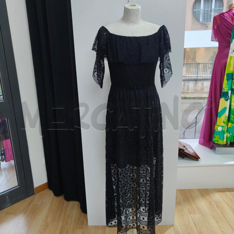 VESTITO DONNA NERO TRAFORATO TOY G. LONGUETTE | Mercatino dell'Usato Alcamo 1