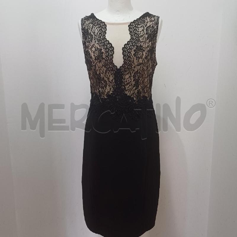 VESTITO DONNA NERO TULLE PIZZO LIPSY LONDON | Mercatino dell'Usato Alcamo 1