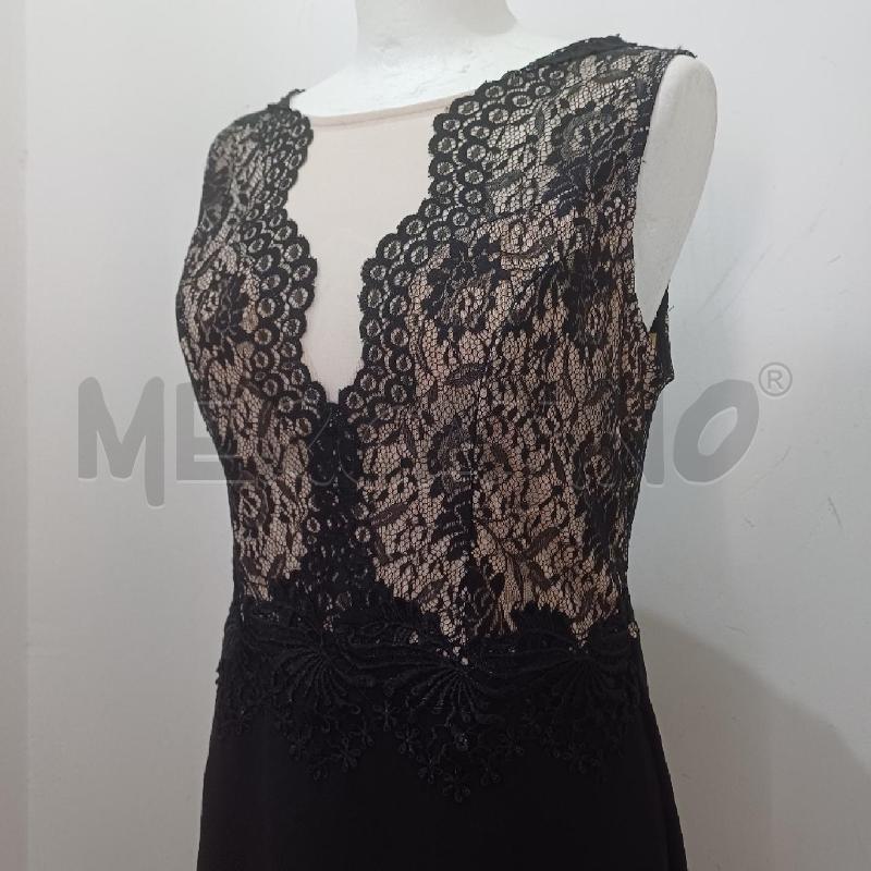 VESTITO DONNA NERO TULLE PIZZO LIPSY LONDON | Mercatino dell'Usato Alcamo 2