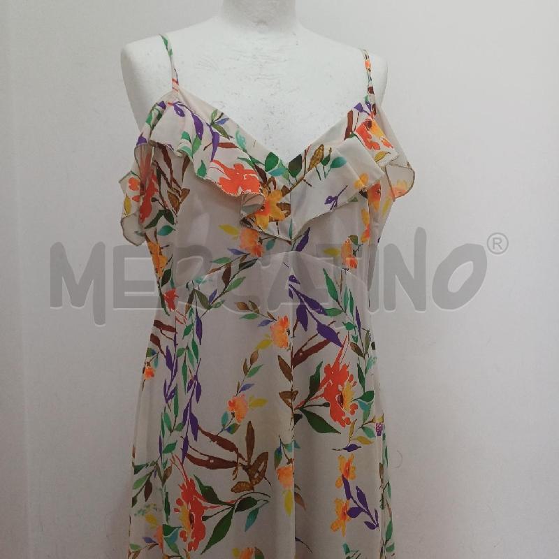 VESTITO DONNA PANNA LONGUETTE FANT FLOREALE COLORATO REBECCA | Mercatino dell'Usato Alcamo 2