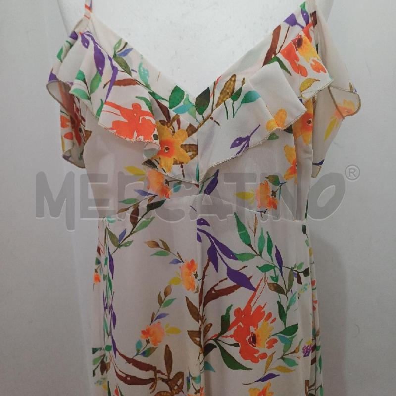VESTITO DONNA PANNA LONGUETTE FANT FLOREALE COLORATO REBECCA | Mercatino dell'Usato Alcamo 4