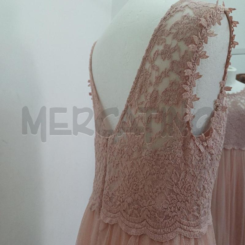 VESTITO DONNA ROSA VILA TULLE | Mercatino dell'Usato Alcamo 4