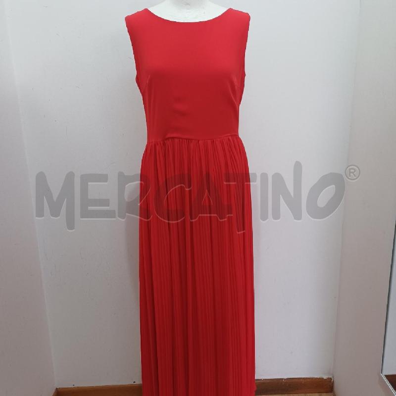 VESTITO DONNA ROSSO LONGUETTE PLISSE' | Mercatino dell'Usato Alcamo 1