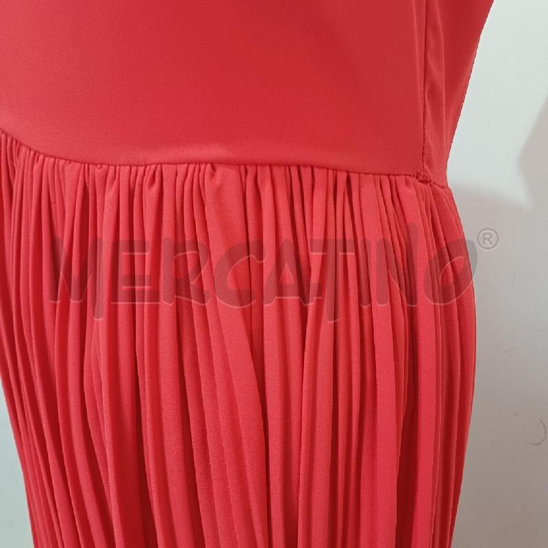 VESTITO DONNA ROSSO LONGUETTE PLISSE' | Mercatino dell'Usato Alcamo 4