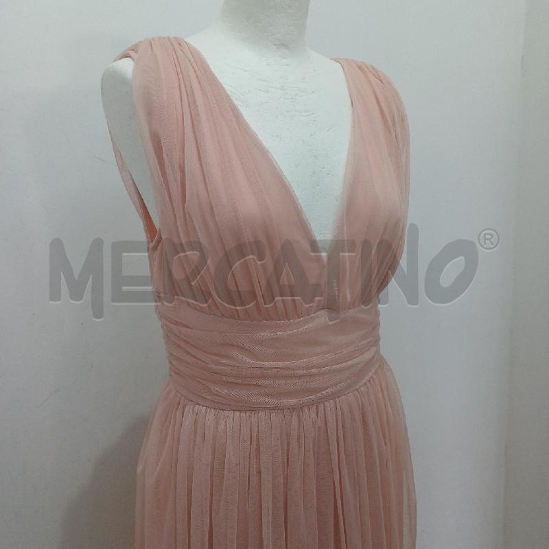 VESTITO DONNA TULLE ELEGANTE NADINE ROSA | Mercatino dell'Usato Alcamo 2