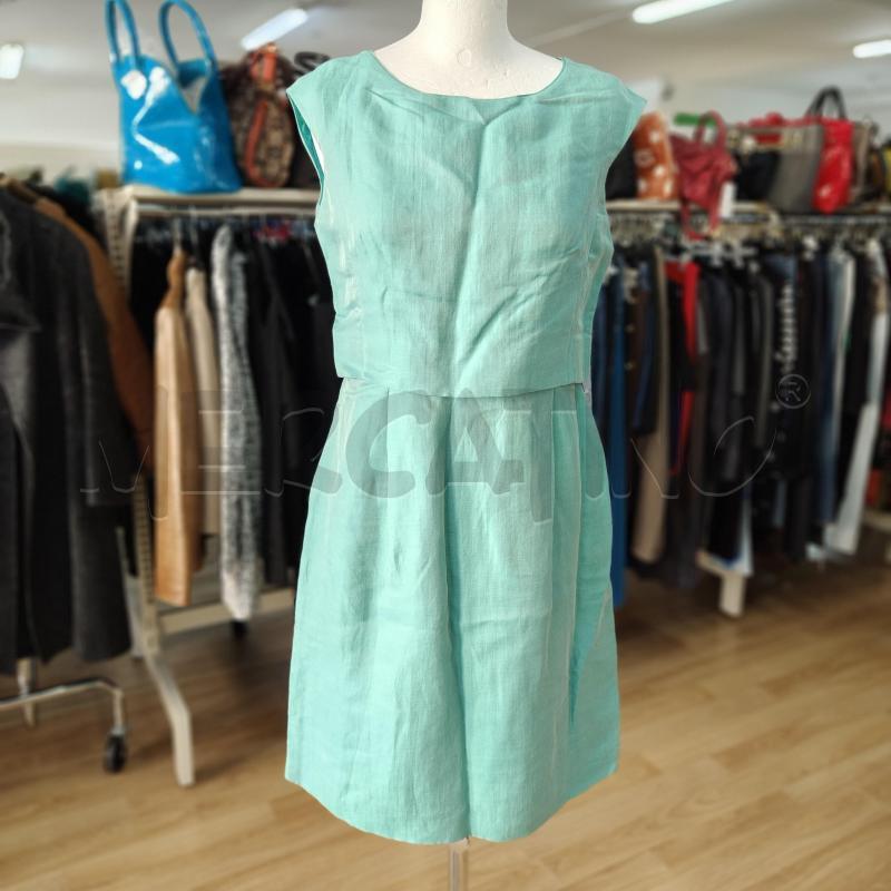 VESTITO DONNA VERDE CHIARO SMANICATO WEEKEND MAX MARA | Mercatino dell'Usato Alcamo 1