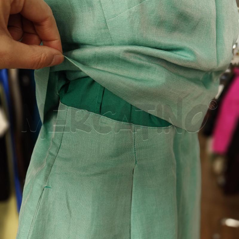 VESTITO DONNA VERDE CHIARO SMANICATO WEEKEND MAX MARA | Mercatino dell'Usato Alcamo 3