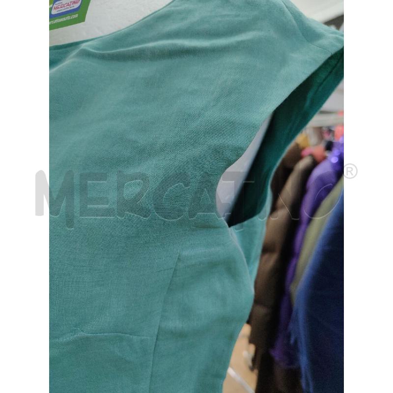 VESTITO DONNA VERDE CHIARO SMANICATO WEEKEND MAX MARA | Mercatino dell'Usato Alcamo 5