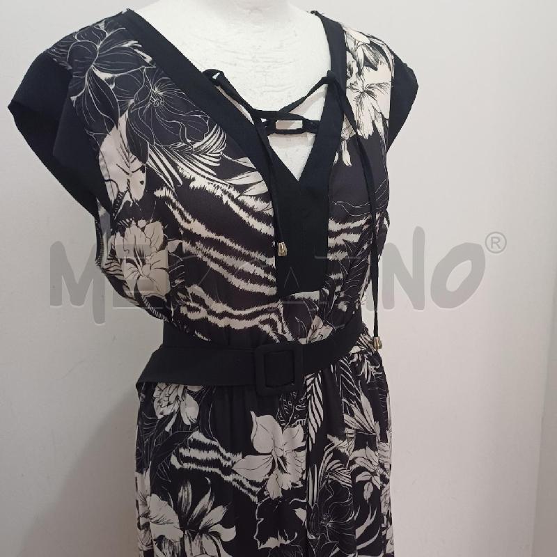 VESTITO DONNA  BIANCO NERO REBECCA | Mercatino dell'Usato Alcamo 2
