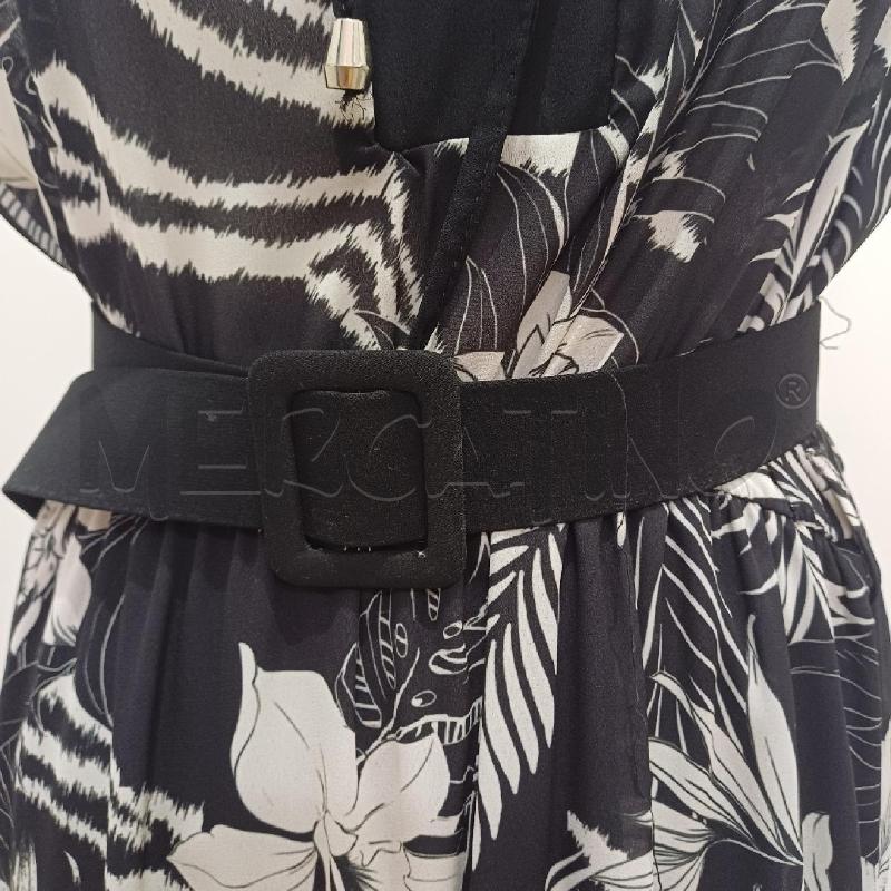 VESTITO DONNA  BIANCO NERO REBECCA | Mercatino dell'Usato Alcamo 4