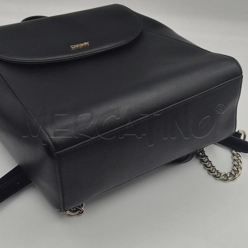 ZAINO DONNA DKNY NERO PELLE  | Mercatino dell'Usato Alcamo 3