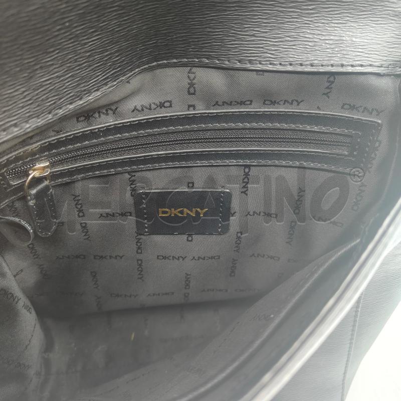 ZAINO DONNA DKNY NERO PELLE  | Mercatino dell'Usato Alcamo 4
